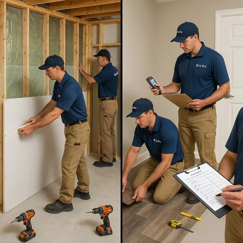 Repairs and Reconstruction process in Johnstonville, CA
